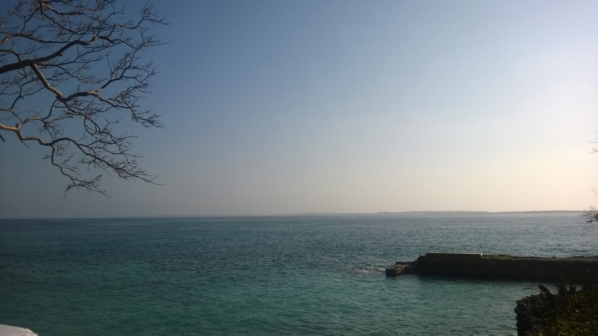 Mar das Islas del Rosario, próximo a Cartagena