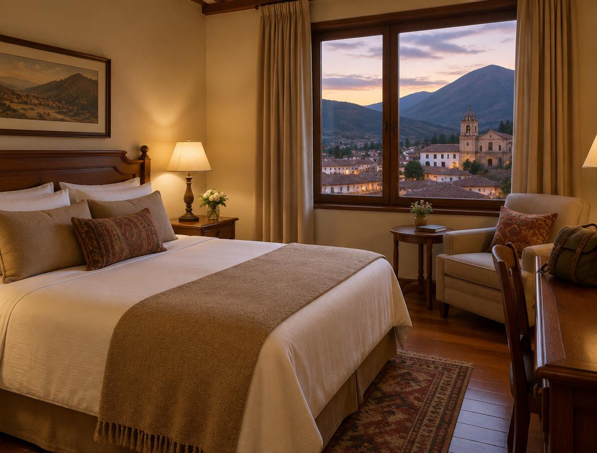 Quarto do Hotel Cassino Rivera