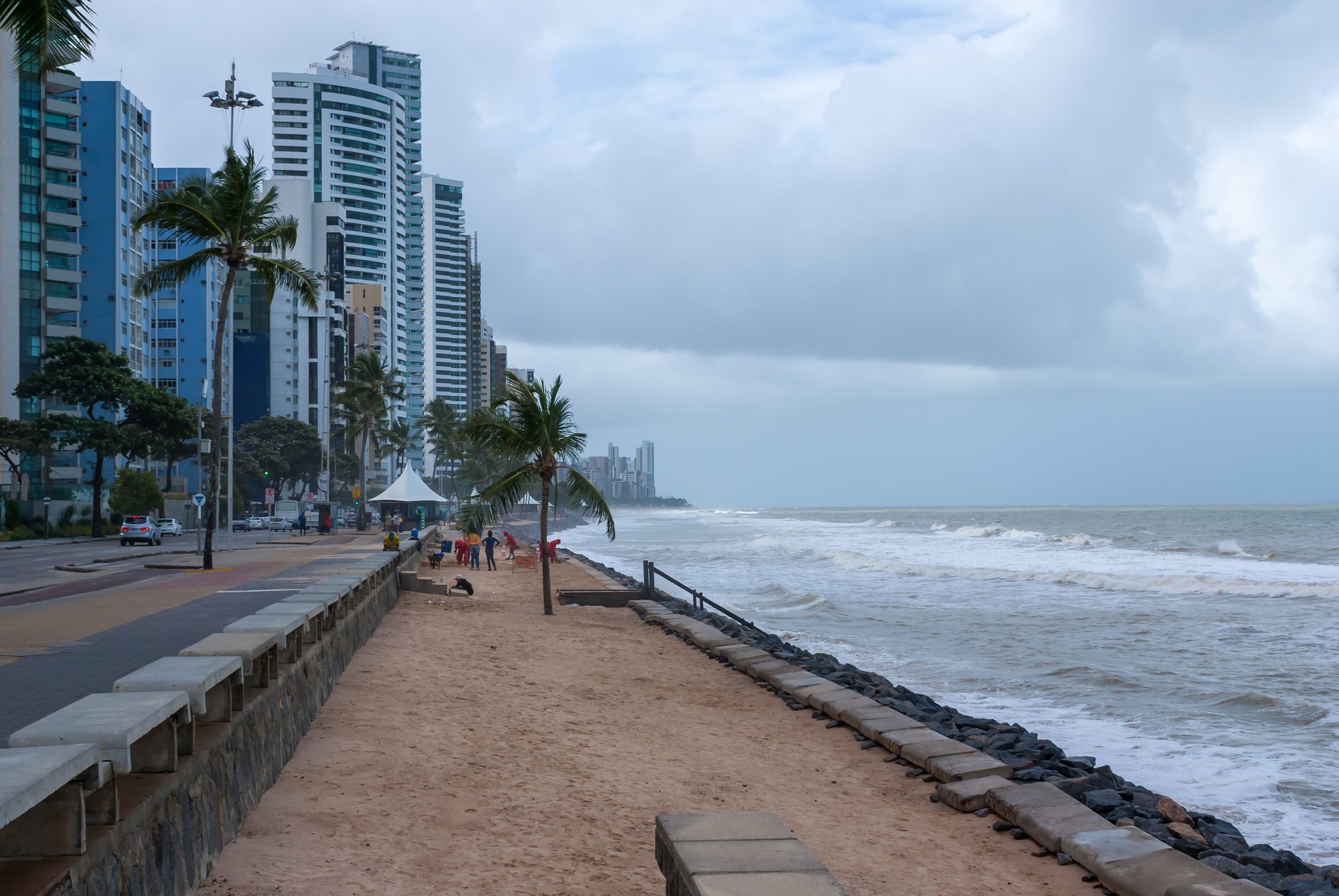 Orla da praia de Boa Viagem